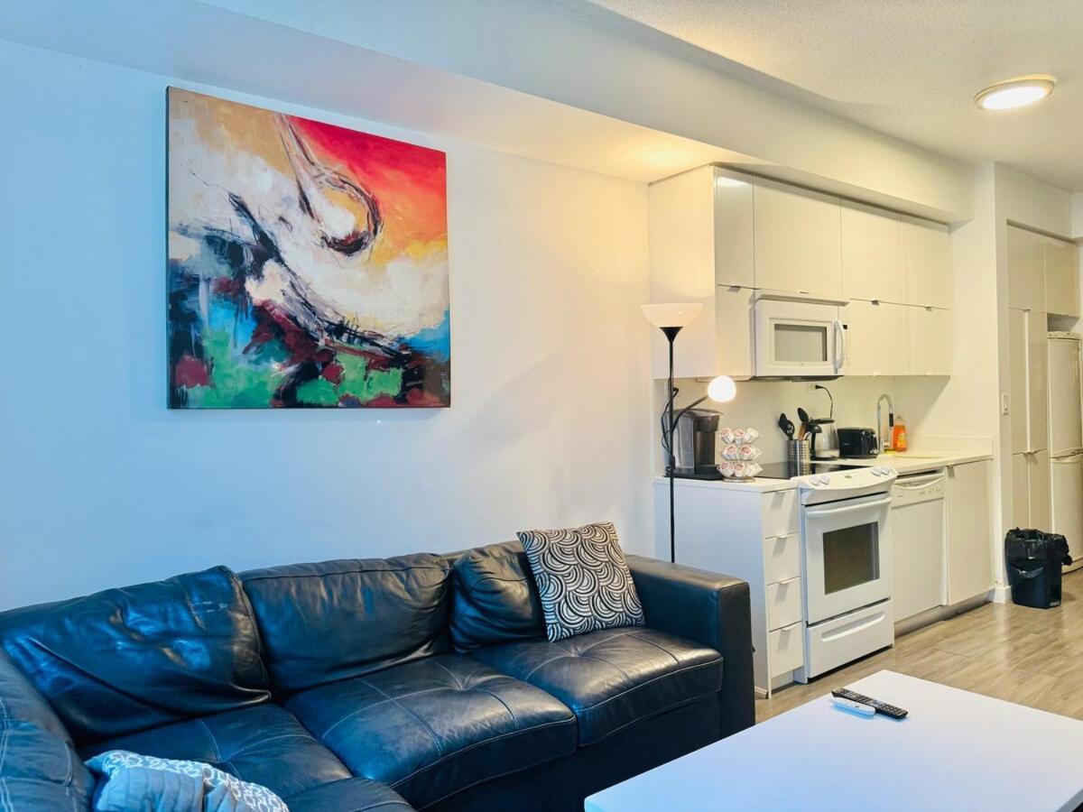 Апартаменты Kingbed & Bunkbed & Terrace Торонто Экстерьер фото